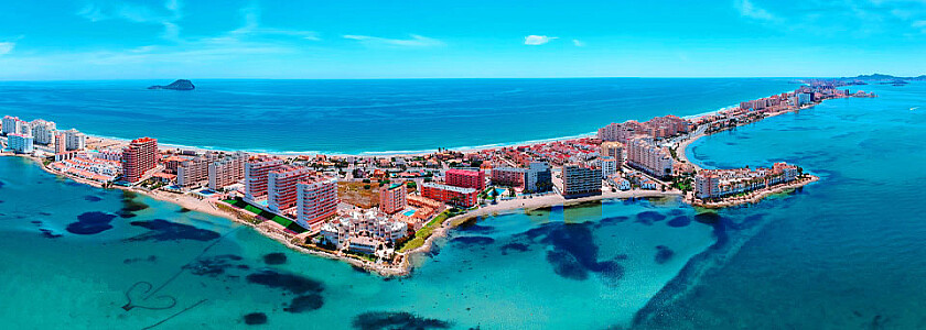 De San Javier a La Manga Del Mar Menor
