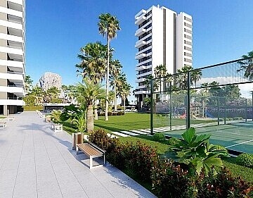 Apartamentos de lujo de 2 dormitorios al lado playa en calpe in Maisons de Mer