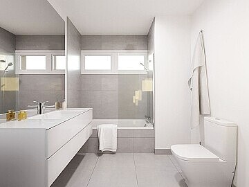 Apartamentos de lujo de 2 dormitorios al lado playa en calpe in Maisons de Mer