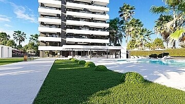 Apartamentos de lujo de 2 dormitorios al lado playa en calpe in Maisons de Mer