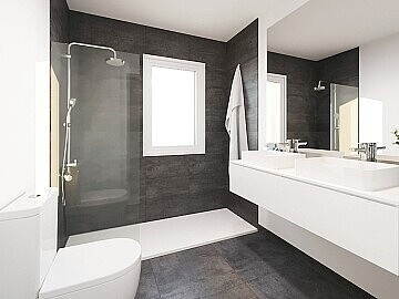 Apartamentos de lujo de 2 dormitorios al lado playa en calpe in Maisons de Mer