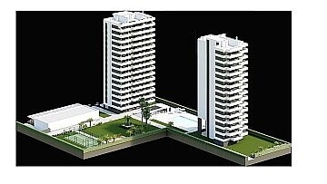 Apartamentos de lujo de 2 dormitorios al lado playa en calpe in Maisons de Mer