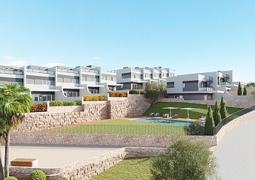 New build villas in finestrat in Maisons de Mer