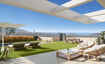 New build villas in finestrat in Maisons de Mer