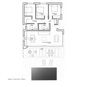 Villa à monforte del cid in Maisons de Mer