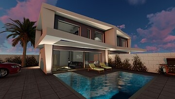 Villa lumineuse à proximité des services, de l'aéroport et de la plage à gran alacant in Maisons de Mer